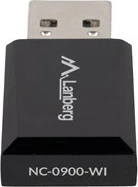 Kartë rrjeti wireless LANBERG AX900, USB 2.0, Wi-Fi 6, Dual Band, 600Mbps, silver