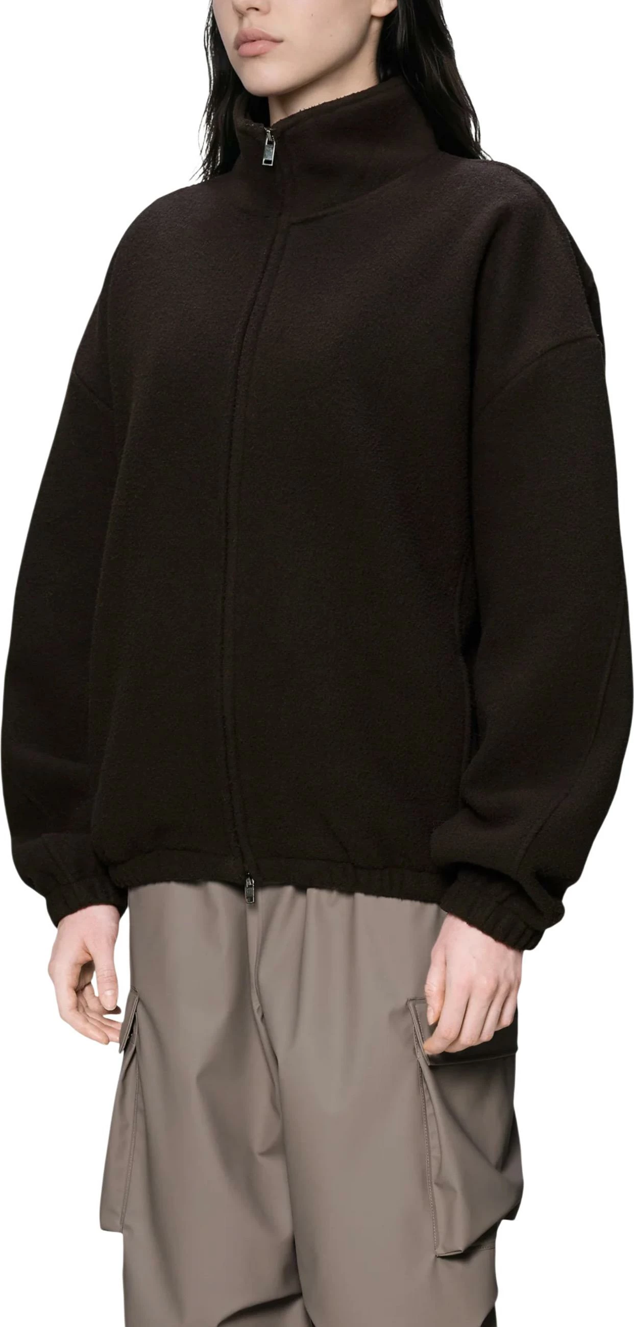 Jakne fleece për meshkuj Rains Bark 19030, kafe e errët [Madhësia: M]