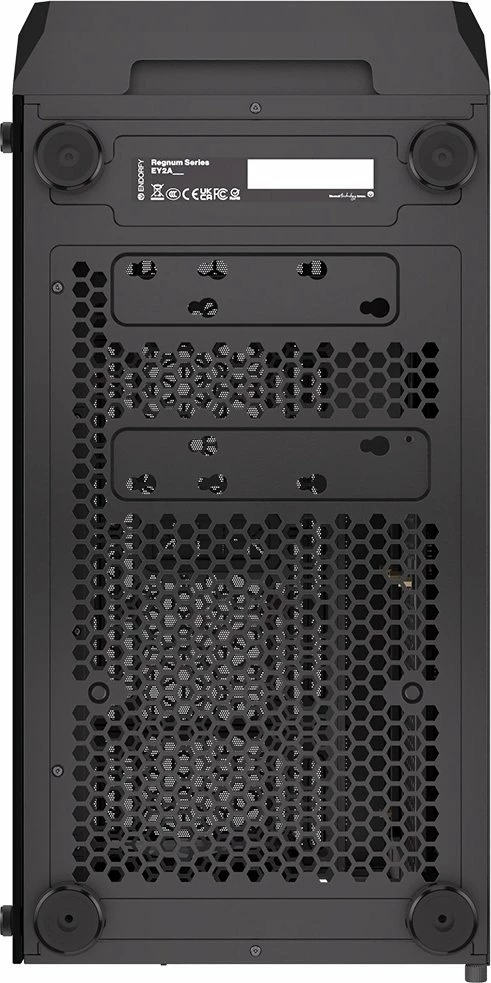 Kasë Endorfy Regnum 400 ARGB (EY2A009) Midi Tower ATX, panel xhami i temperuar, 4x 120mm PWM ARGB fan, e zezë