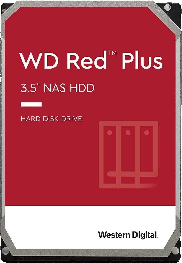 Hard disk WD Red Plus 4TB 3.5 inç SATA600 128MB cache zi