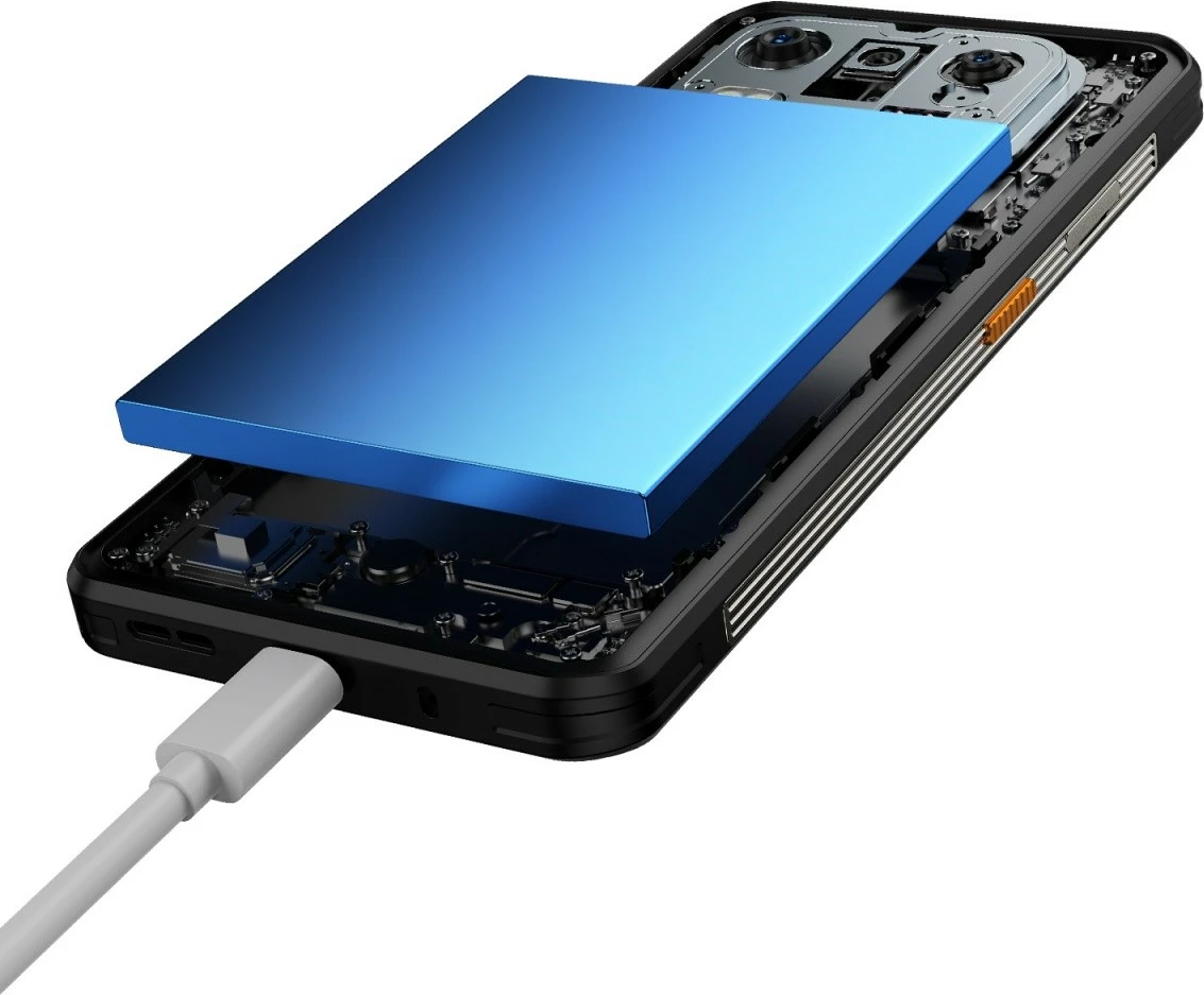 Celular Ulefone Armor 25T 4G, 6/256GB, IP69K, Thermal Vision, Frost Black