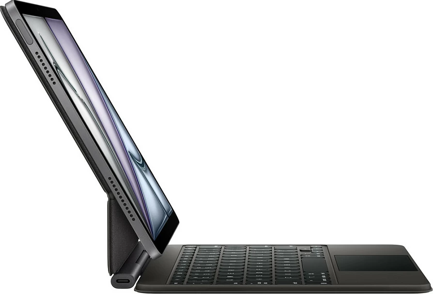 Tastierë Apple për iPad Air 11-inç (M3/M2), QWERTZ gjerman, me trackpad, USB-C, e zezë