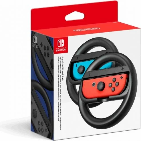 Mbajtëse timoni për Joy-Con Nintendo 2511166, 2 copë, zezë