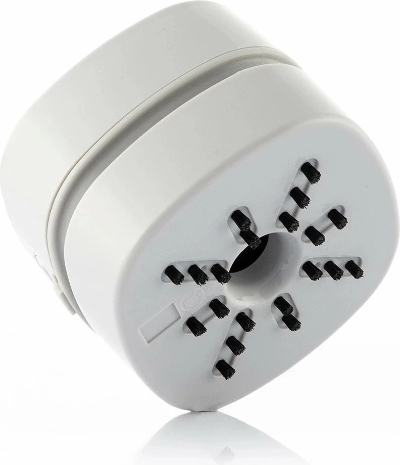 Fshesë me vakum dore InnovaGoods Micuum V0103175, 100 ml, mini pa kabllo, e bardhë, me brushë pastrimi