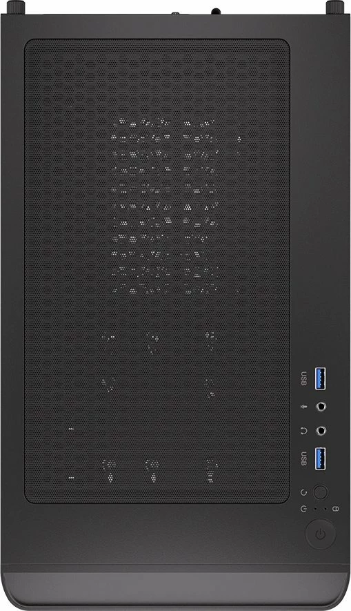 Kasë Endorfy Ventum 200 Solid EY2A001 Midi Tower ATX pa PSU pa dritare USB 3.0 x2 e zezë