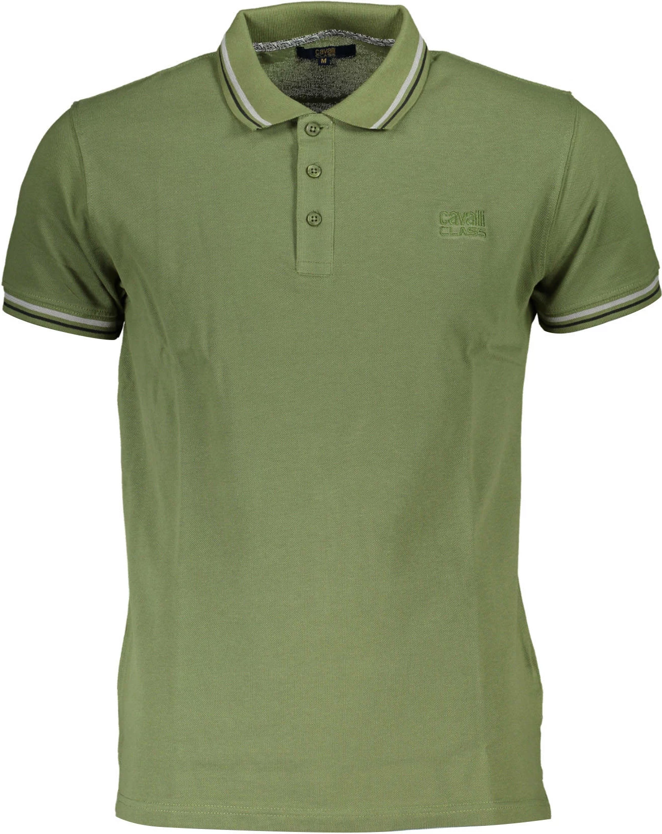 Polo për meshkuj CAVALLI CLASS, e gjelbër