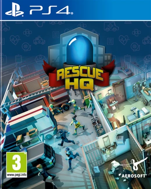 Lojë PS4 Aerosoft Rescue HQ: The Tycoon, PEGI 3