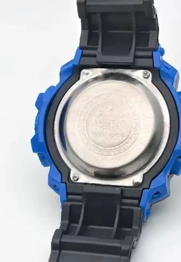 Orë digjitale Sport WR30MZK, zezë/kaltër