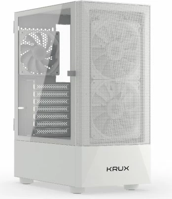 Kuti kompjuteri KRUX Vako White RGB