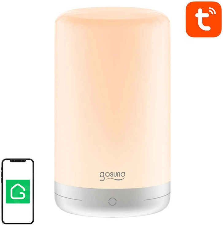 Llambë nate smart Gosund LB3, RGB+W, WiFi, kontroll me prekje