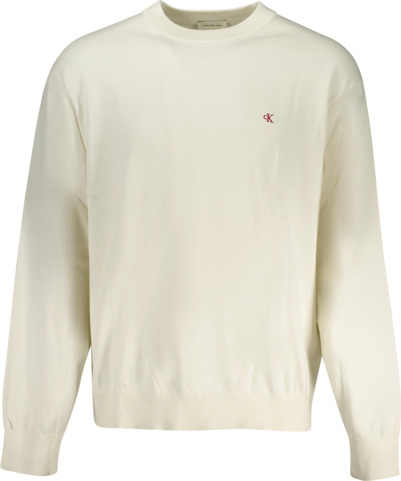 Xhemper për meshkuj Calvin Klein, i bardhë