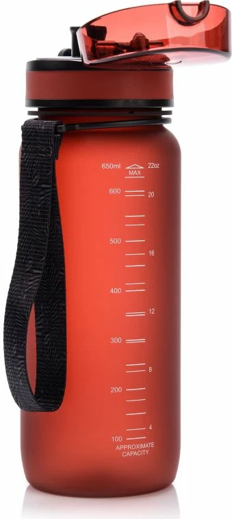 Shishe uji për sport Meteor, e kuqe