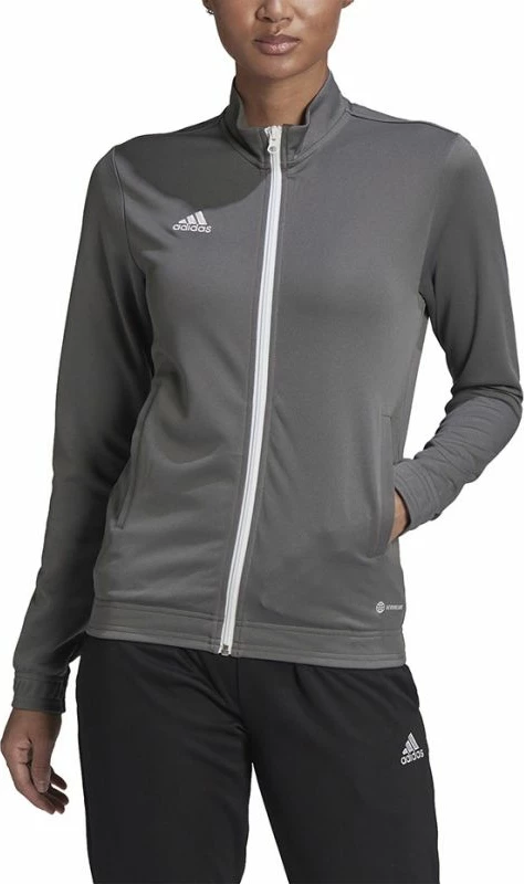 Xhaketë sportive pa kapuç adidas për femra, ngjyrë gri [Madhësia: M]