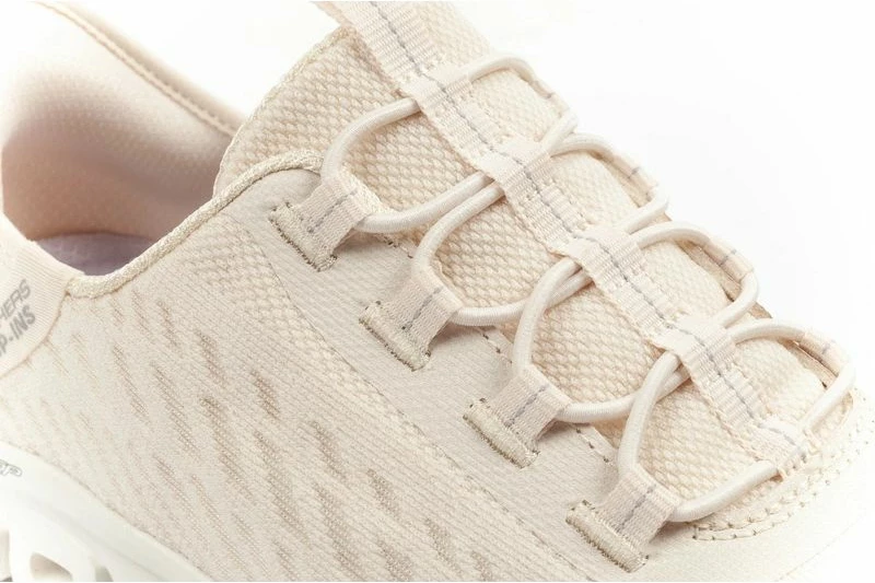 Atlete femra Skechers Glide-Step Slip-ins, ecru [Madhësia: 35]
