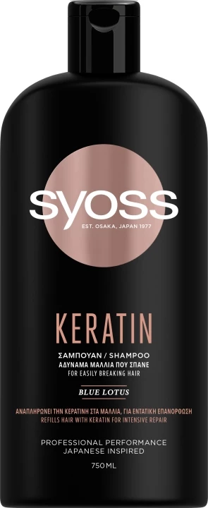 Shampon për femra Syoss Keratin 750ml