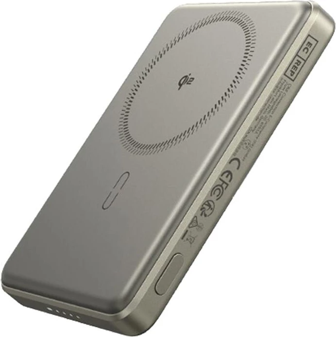 Powerbank ESR Qi2 MagSlim 5000 mAh, magnetik, sand