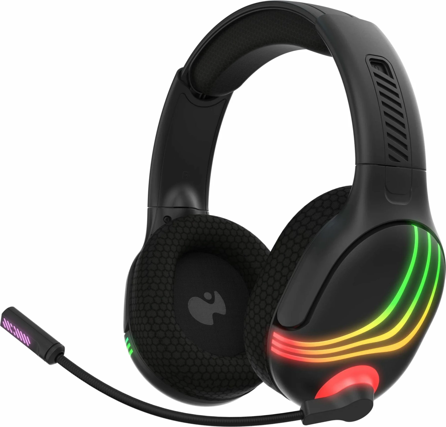 Kufje wireless PDP Afterglow Wave për Xbox, RGB, me mikrofon, të zeza