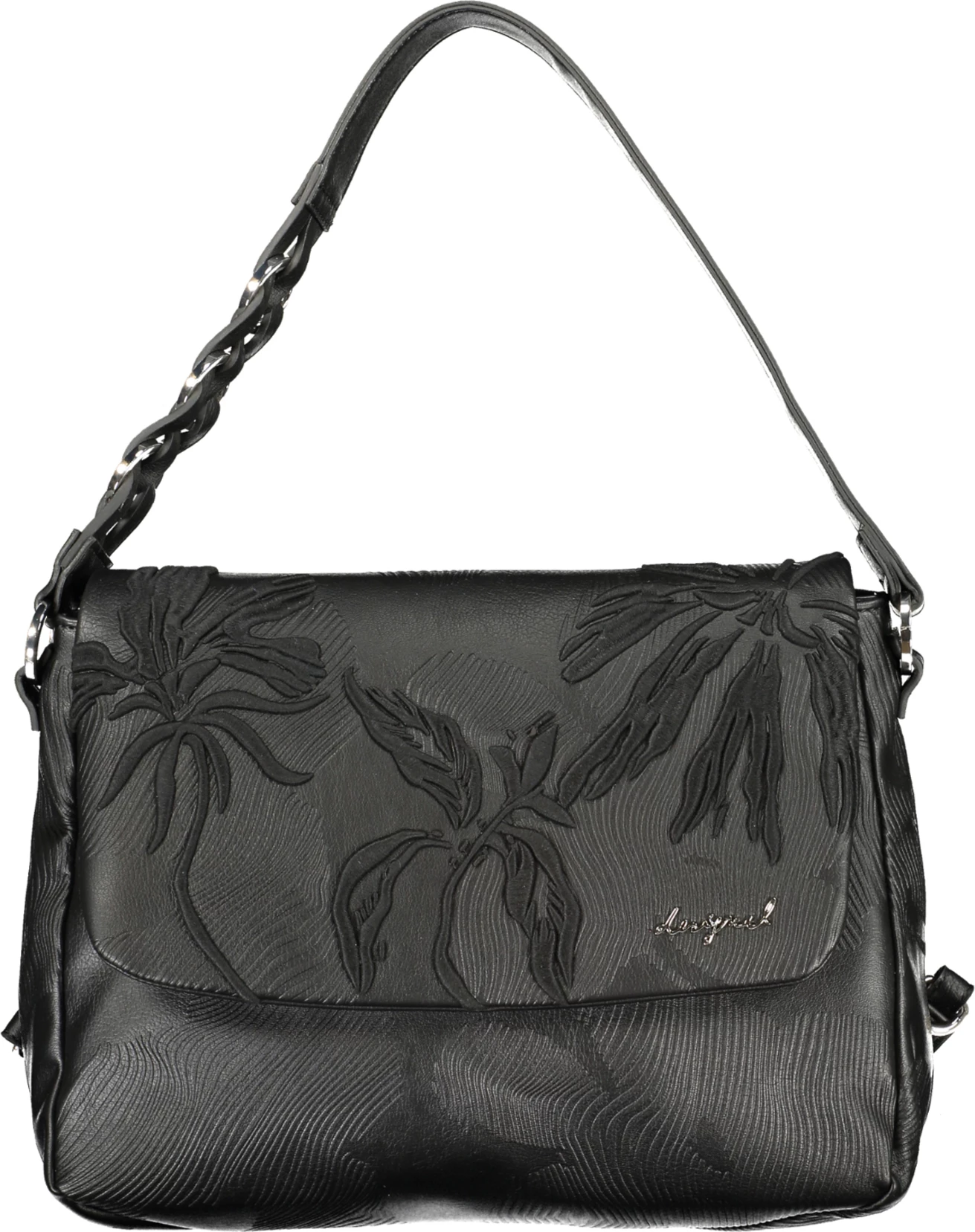 Çantë shpine DESIGUAL Back Mirenis Posadas femra, e zezë