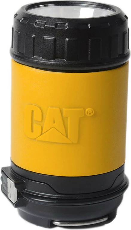 Dritë LED portative CAT CT6515, e rikarikueshme 225 lm, me bazë magnetike dhe USB, e verdhë/zezë