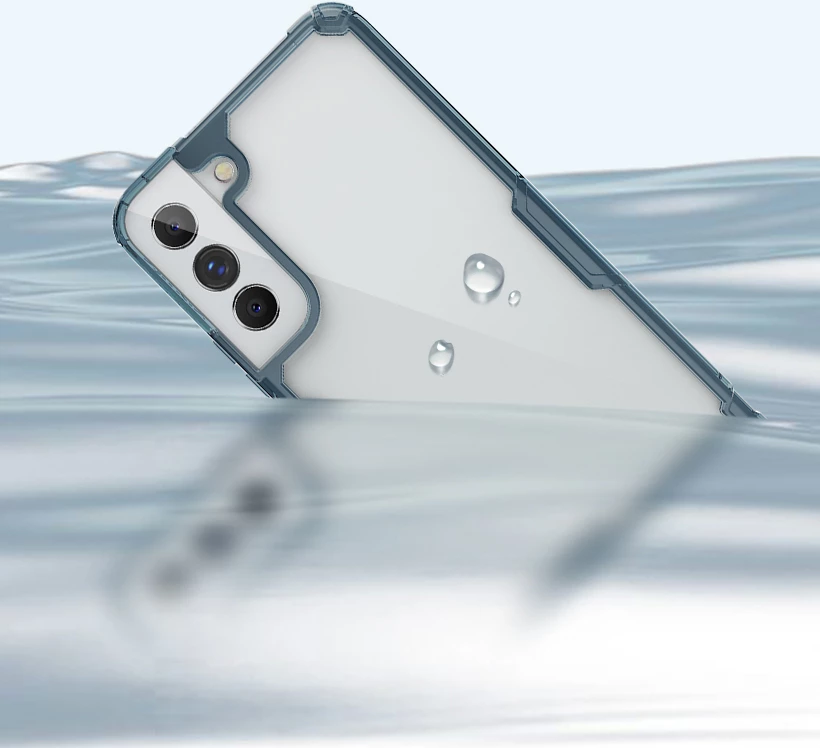 Mbështjellës Nillkin Nature Pro për Samsung Galaxy S22+, i tejdukshëm, i bardhë