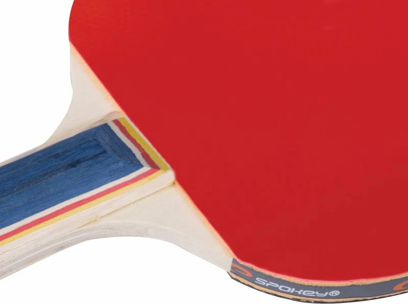 Reket pingpongu Spokey, unisex, e kuqe [Madhësia: Një madhësi]