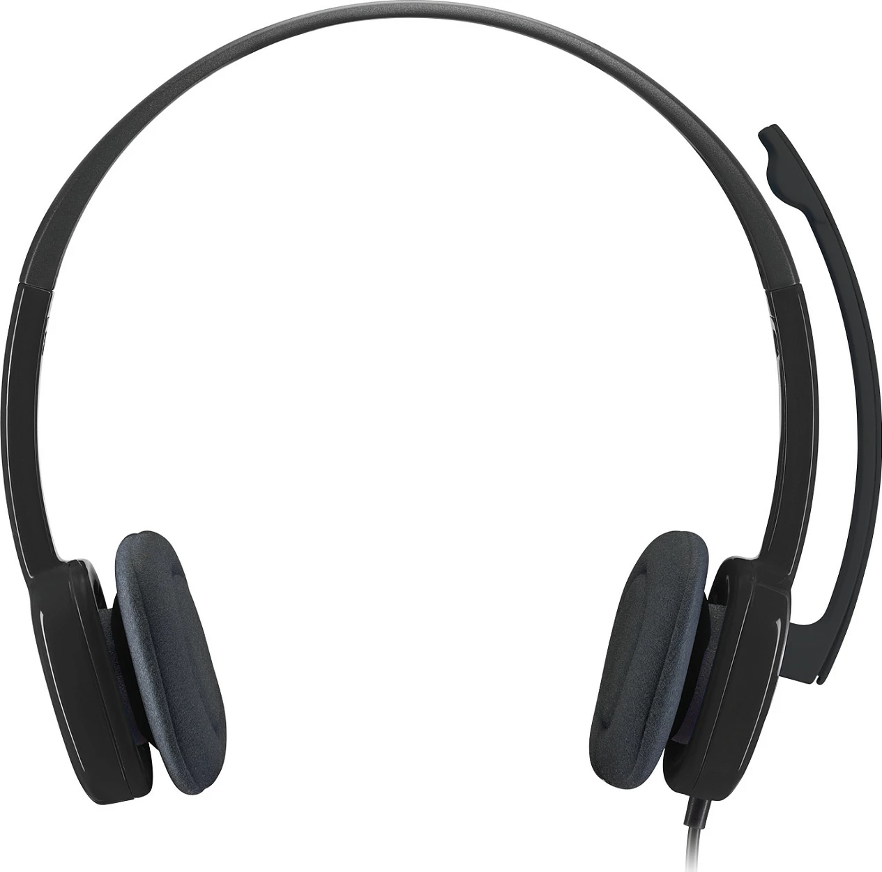 Kufje Logitech H150 Stereo, me kabllo, për zyrë/qendër thirrjesh, 20 - 20000 Hz, 80 g, të zeza