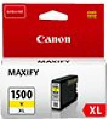 Patron boje Canon PGI-1500XL 9195B001, 12 ml, rendiment deri 935 faqe, pigment, e verdhë