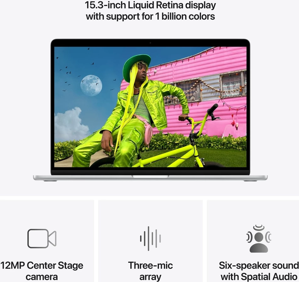 MacBook Air 15.3 (M5) 24GB Silver