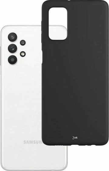 Mbështjellës 3MK Matt Case për Samsung Galaxy A32 (A326), i zi
