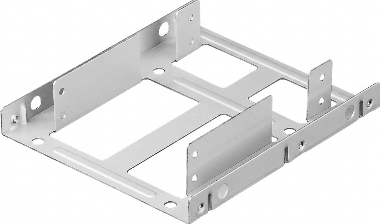 Adapter montimi Sonstige 2x2.5" në 3.5", universal, me vida, argjendtë
