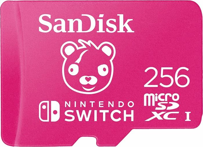 Kartelë memorie microSDXC SanDisk Nintendo Switch Fortnite Edition Cuddle Team SDSQXAO-256G-GN6ZG 256GB UHS-I, rozë