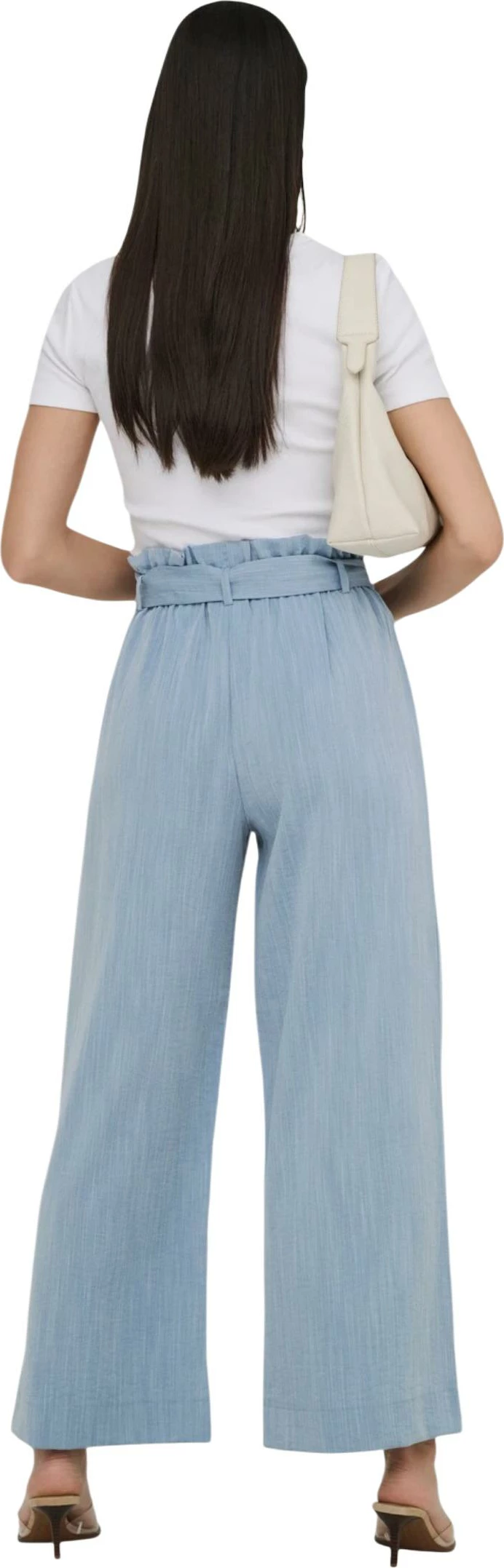 Pantallona palazzo për femra Only ONLMarsa 15269628, denim [Madhësia: XS]
