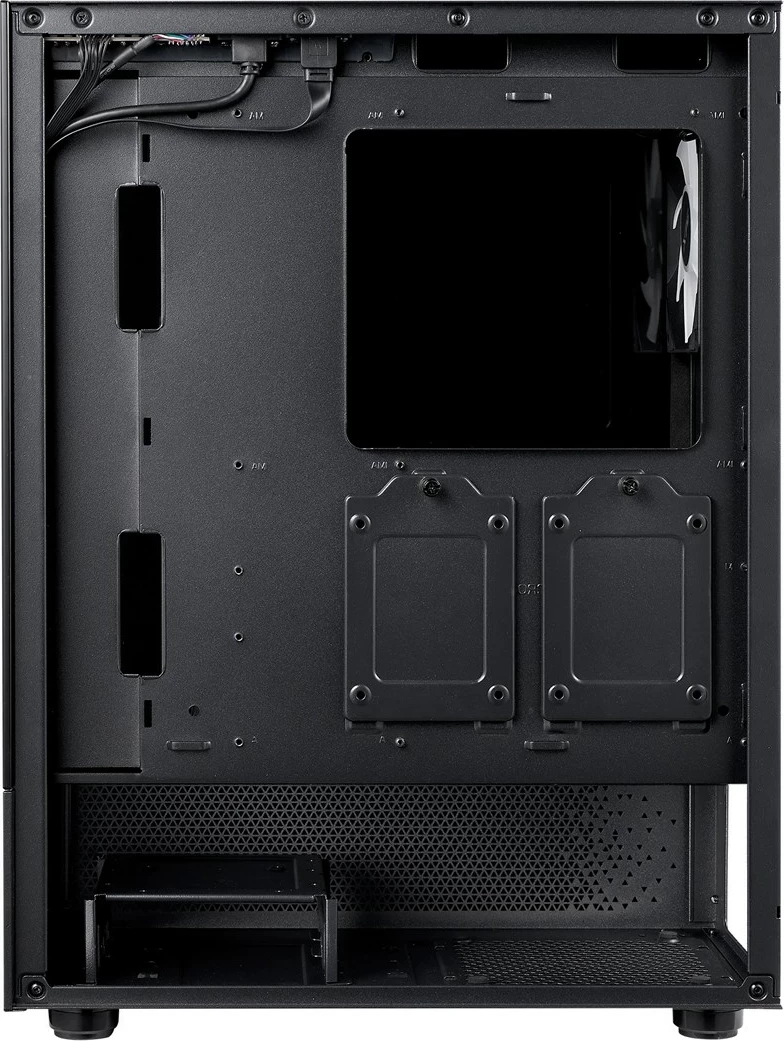 Kasë XPG INVADER X Mini Kompaktes Mid-Tower, PC, E zezë