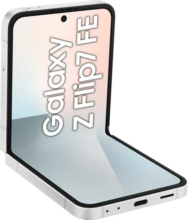 Celular Samsung Galaxy Z Flip 7 FE, 6.7",8+256GB, 5G, i bardhë
