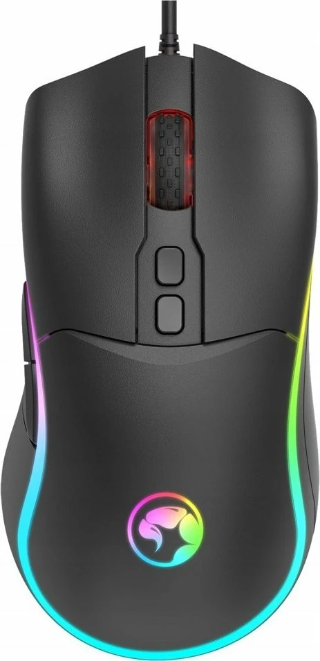Maus gaming Marvo M358, 7200 DPI, RGB, 7 butona, USB me kabllo, i zi