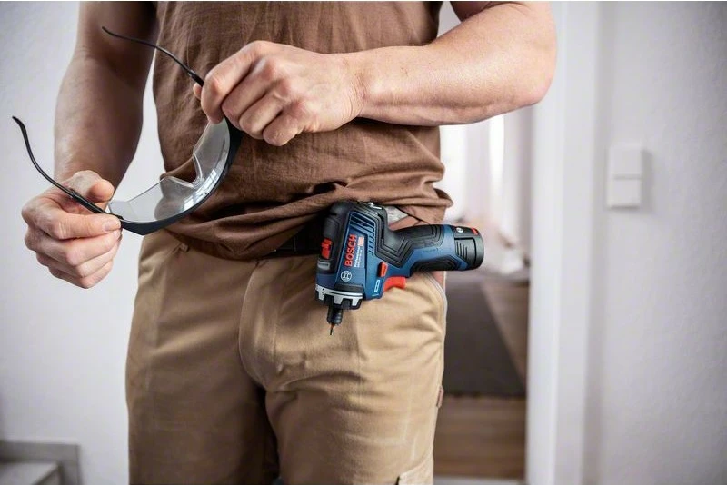 Vidërrues Bosch GSR 12V-35 HX Professional, brushless, 12V, 3Ah, me dy bateri, zi/blu/kuq