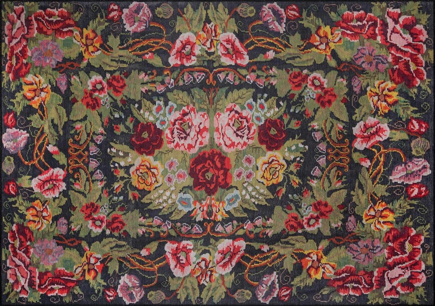 Qilim (150 x 230) Conceptum Hypnose, Soul Chenille - shumëngjyrësh AL 31