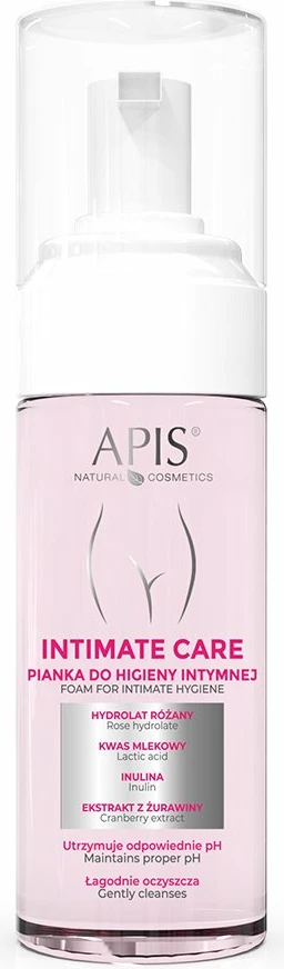 Shkumë për kujdes intim për femra APIS 150ml