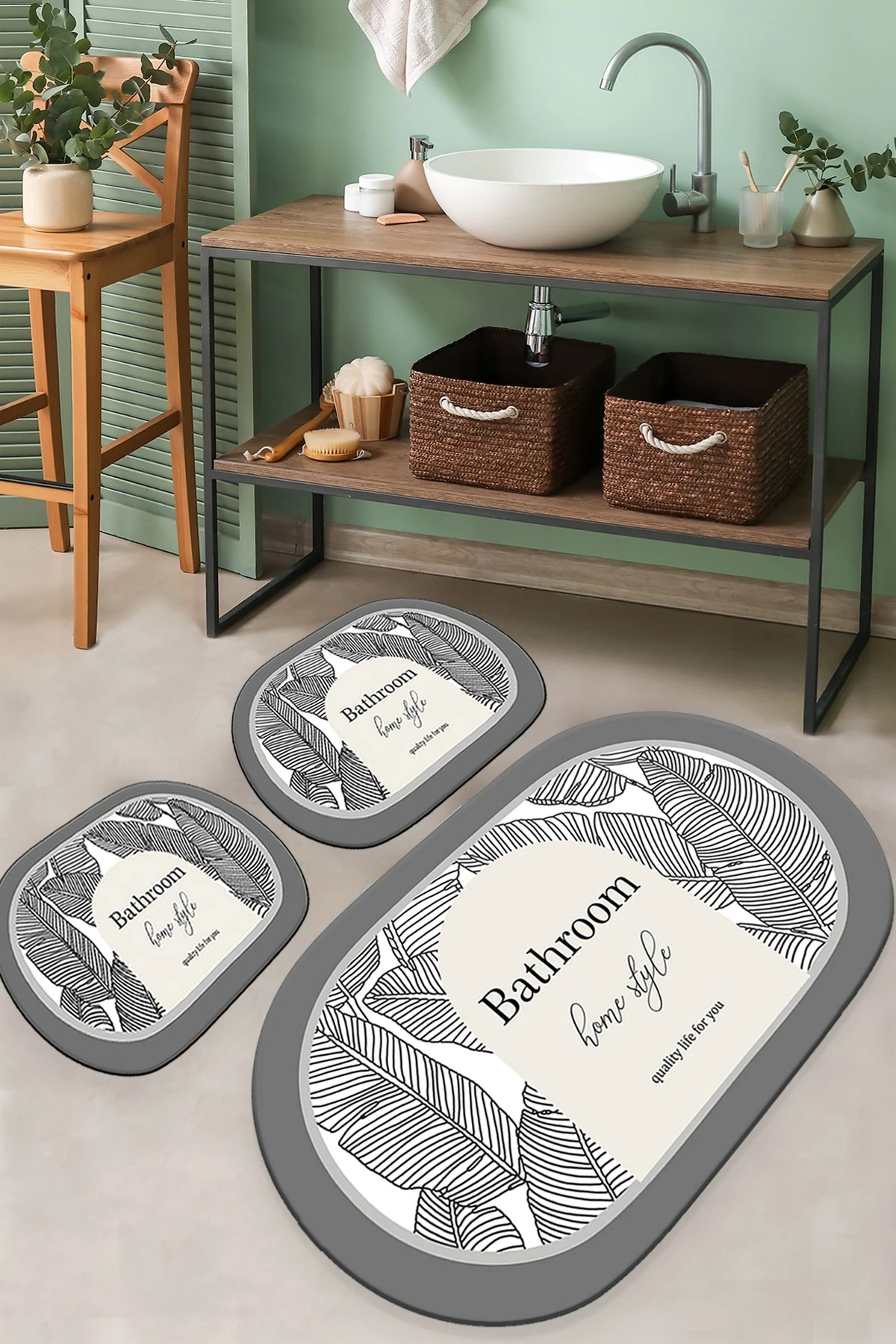 Set tapetash për banjo (3 copë), Mijölnir, sipërfaqe toke