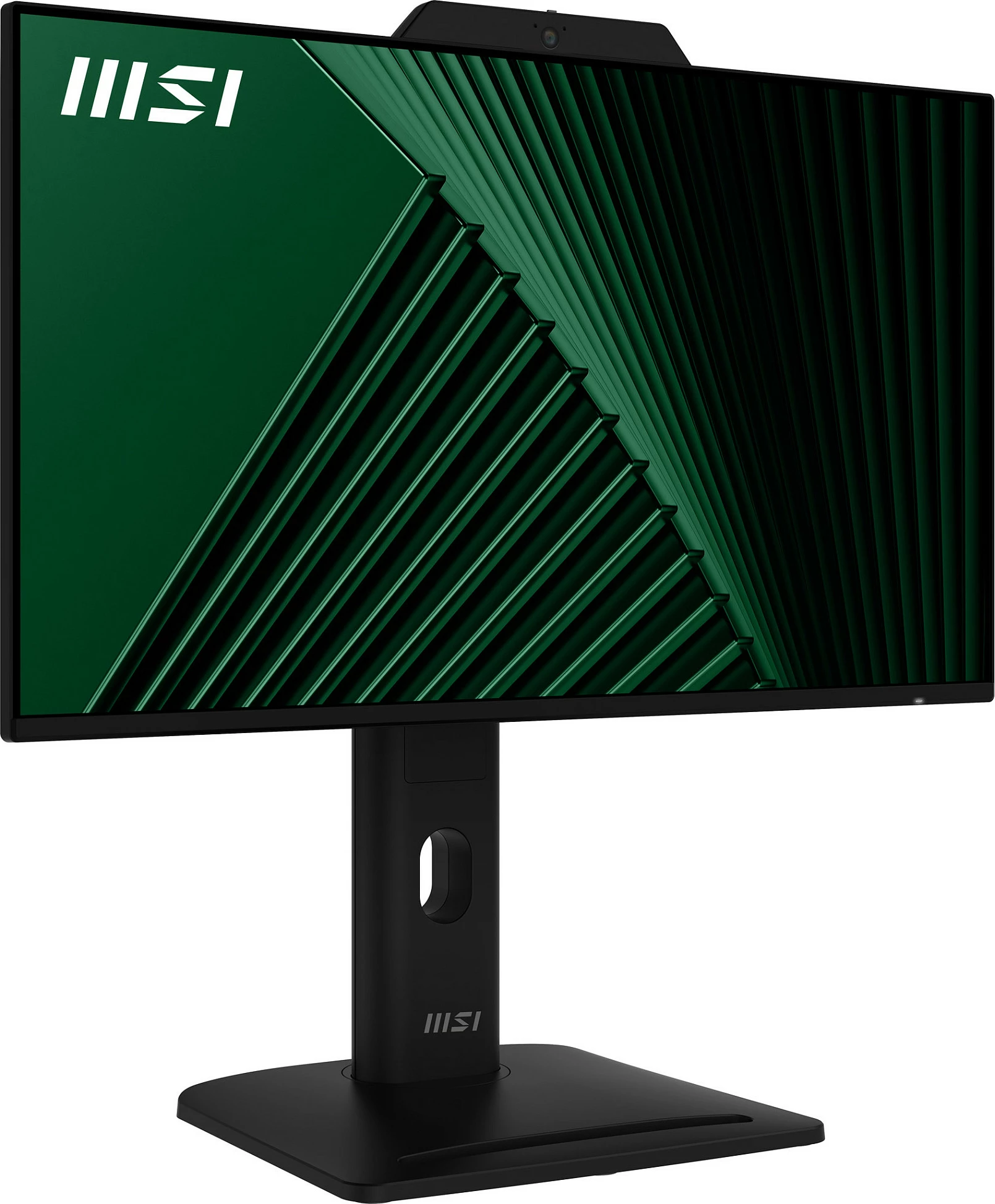 Monitor MSI PRO MP242PMGDE 24", IPS, FHD, 120Hz, 1ms, me kamerë, USB hub, i zi