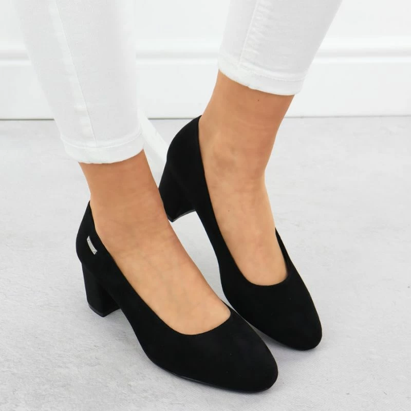 Këpucë elegante LEONE Sergio Leone PB178, të zeza