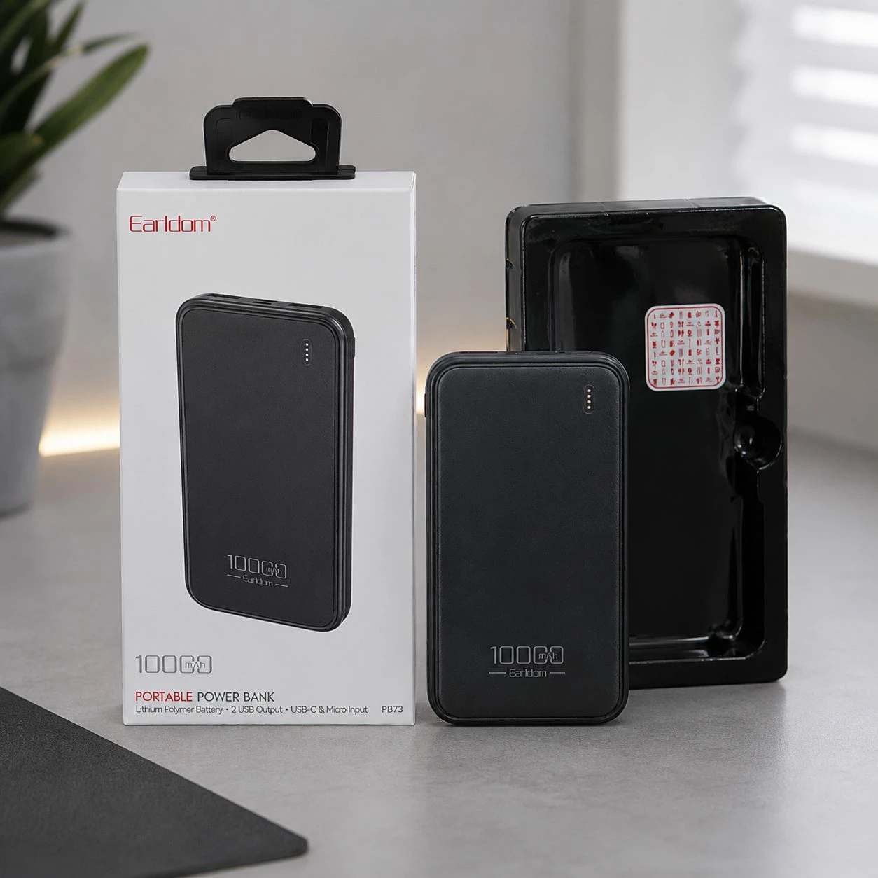 Power Bank Earldom PB73 me karikim të shpejtë