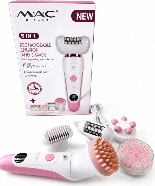 Epilator & rrojtëse MAC Styler 5 in 1 MC-7738