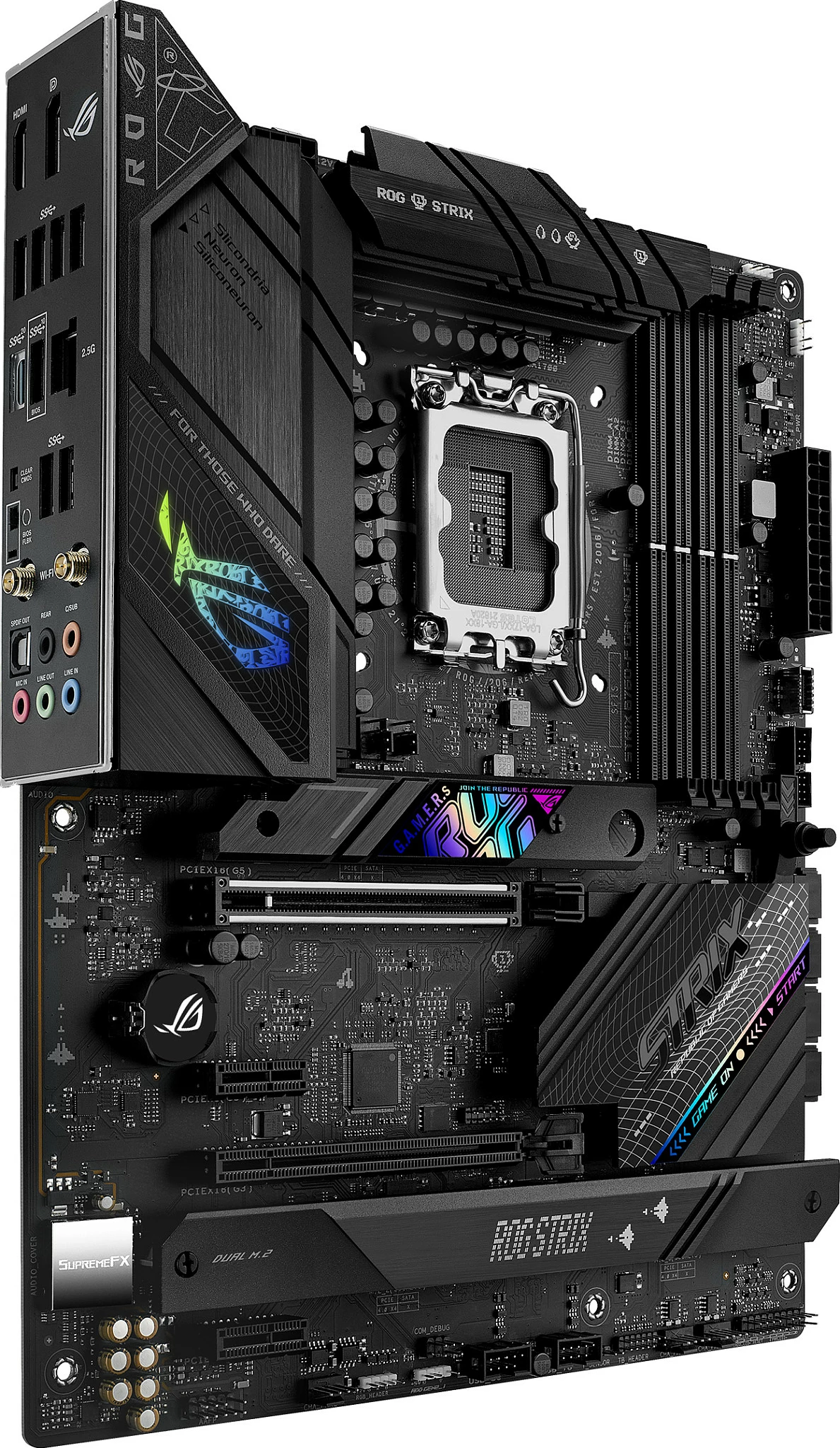 Pllakë amë ASUS ROG STRIX B760-F GAMING WIFI, Intel, LGA 1700, DDR5, e zezë