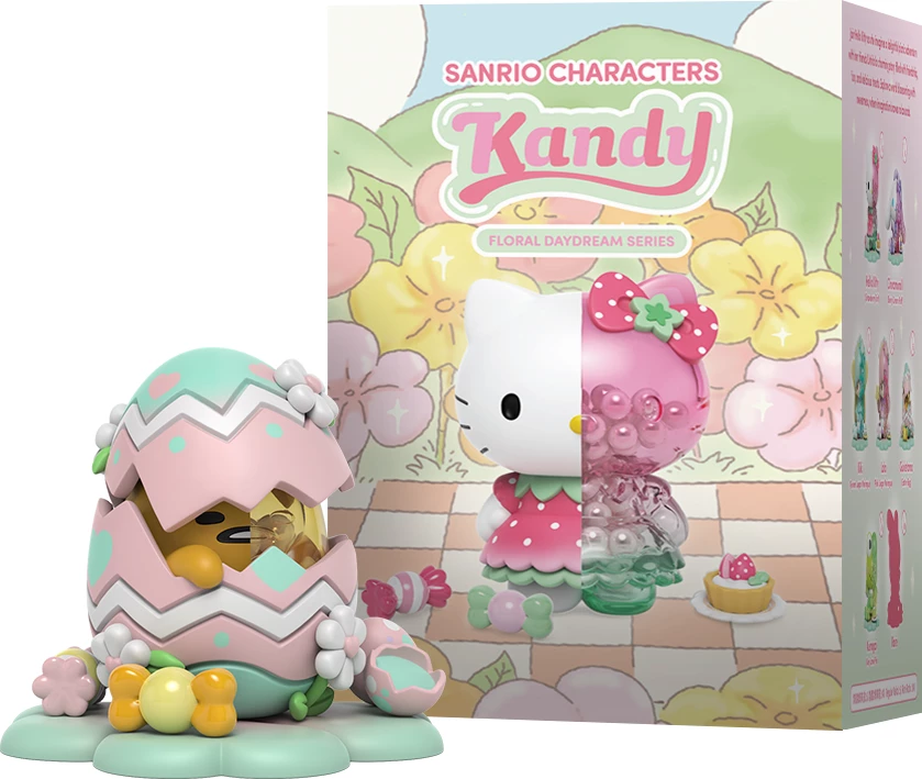 Figurinë koleksionuese Mighty Jaxx Kandy: Sanrio Floral Daydream Series, blind box (figurë e rastësishme)