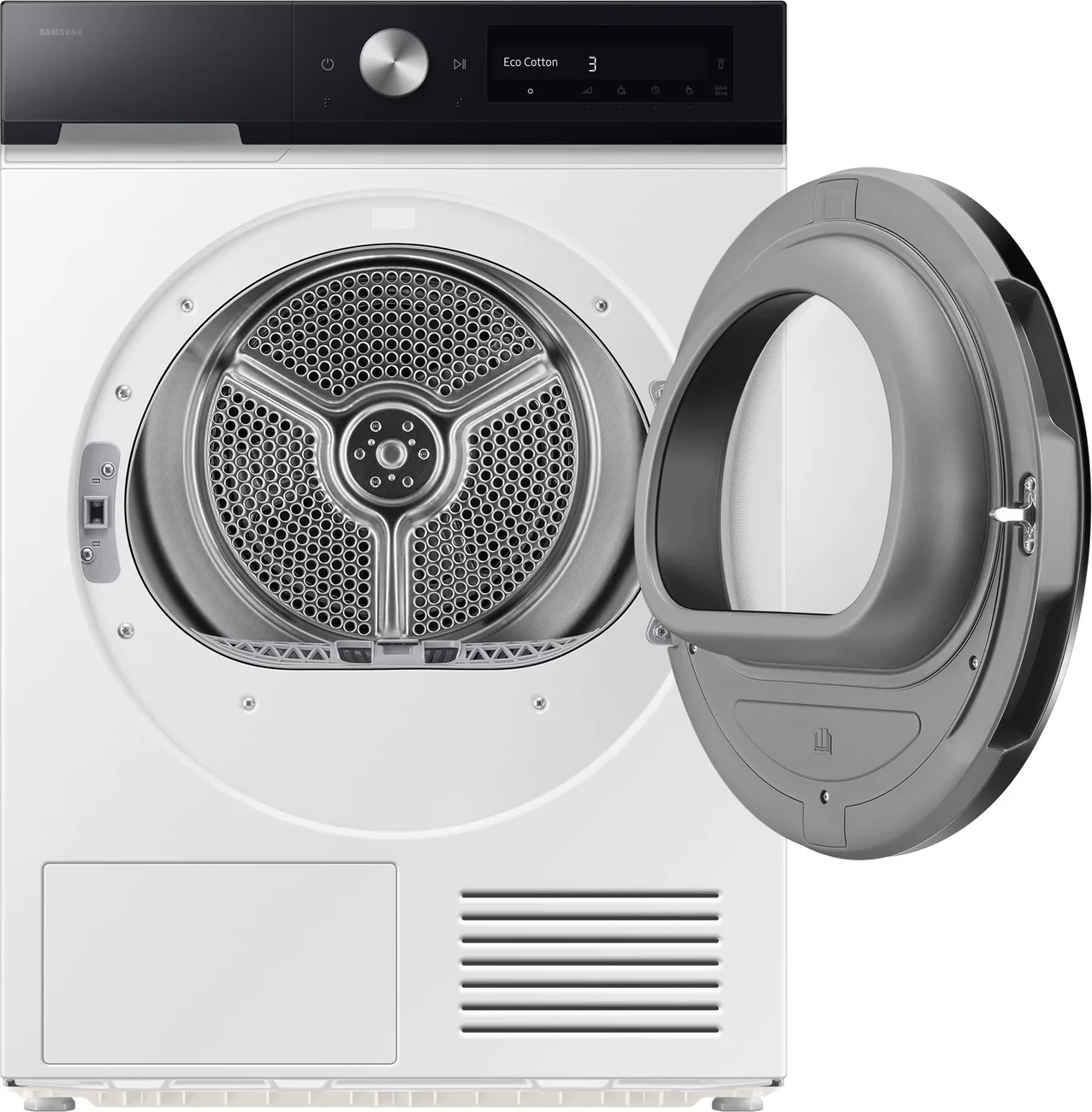 Tharëse rrobash, Samsung, DV90DB7845GEU4, 9 kg, Heat Pump, Klasa A, AI Control, Wi‑Fi, BESPOKE, e bardhë