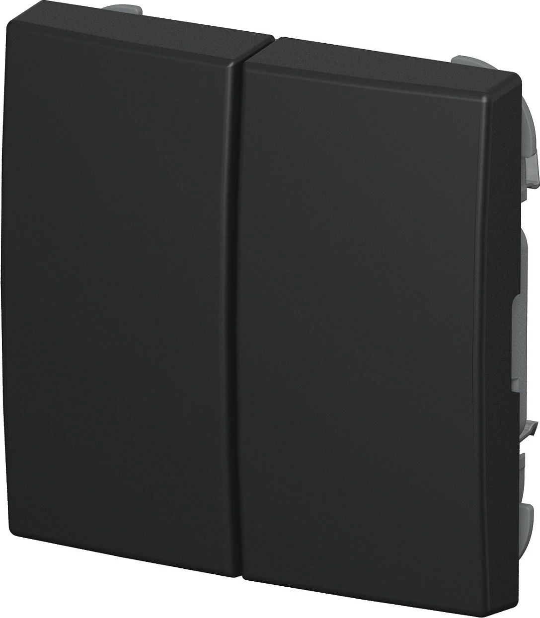 Maskë ndërprerësi Busch-Jaeger 2CKA001731A4040, 55x55 mm, IP20, e zezë