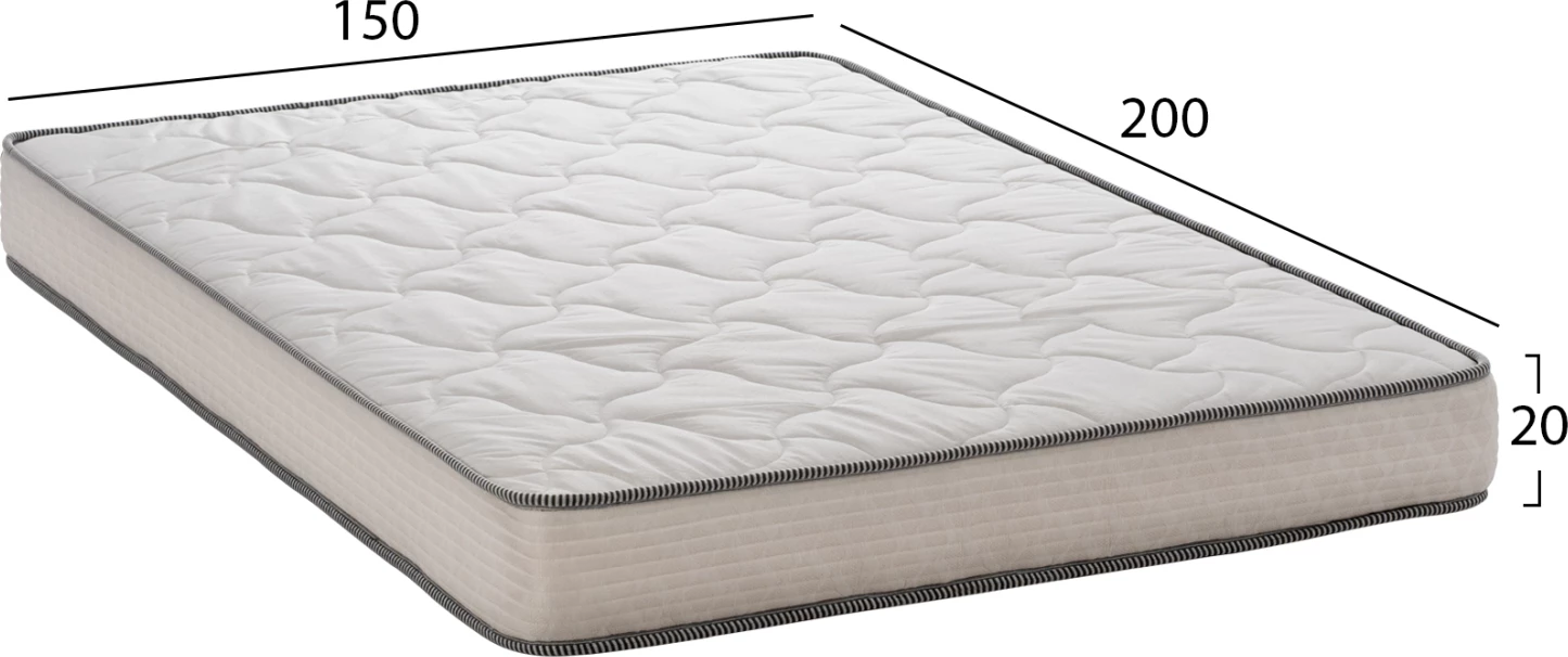 Madrac DREAMTOPIA, seri RELIEF, 150X200