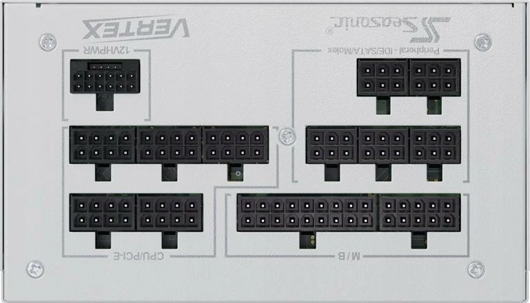 Furnizues energjie (PSU) SeaSonic Vertex GX 1200W 80 Plus Gold ATX 3.0 Fully Modular, i bardhë