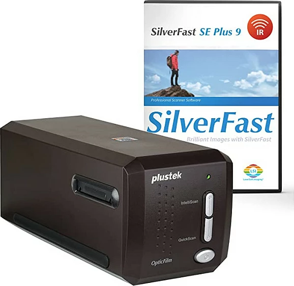 Skaner filmi Plustek OpticFilm 8300, me SilverFast SE, i zi